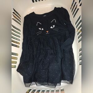 Carter’s Black Cat Long Sleeve Tee (2T Girl) – Cute Toddler Halloween Top